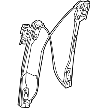Dodge 68043884AA Window Regulator