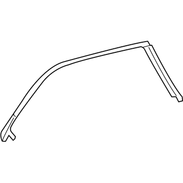 Dodge 4575890AK Run Weatherstrip