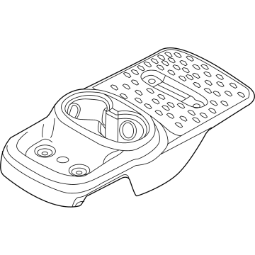 Dodge 1WQ01DX9AB Console