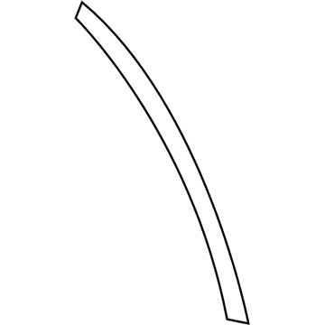 Mopar 5113642AC Applique, Rear Passenger Side