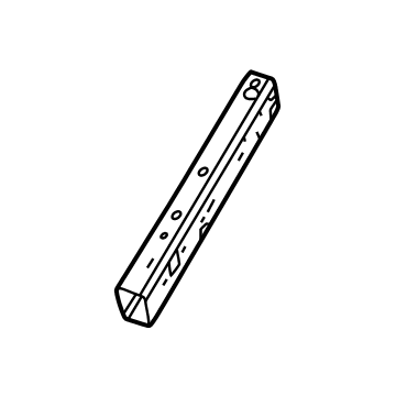 Mopar 68463463AA Rear Rail, Driver Side
