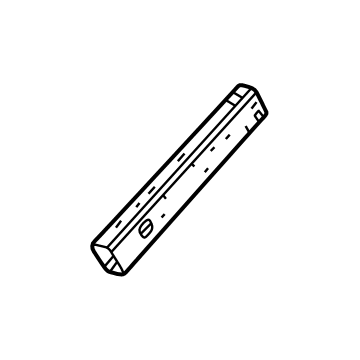Mopar 68463464AA Rear Rail, Passenger Side