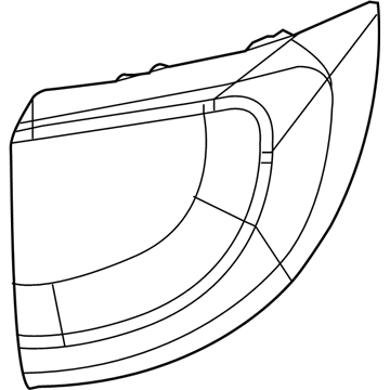 Chrysler Voyager Back Up Light - 68424932AC