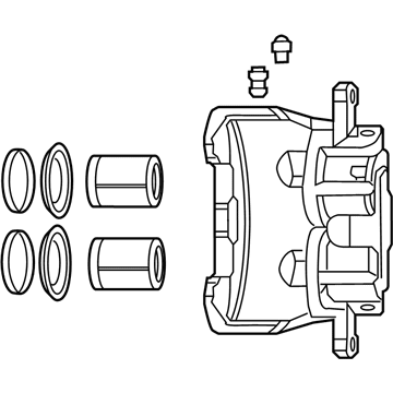 Chrysler 68548604AA Caliper Assembly
