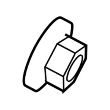 Ram 6510416AA Bumper Nut