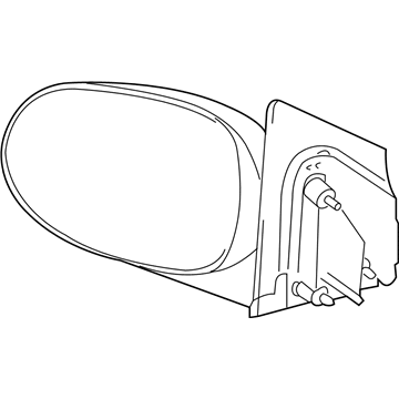 2012 Dodge Caliber Car Mirror - 5115038AD
