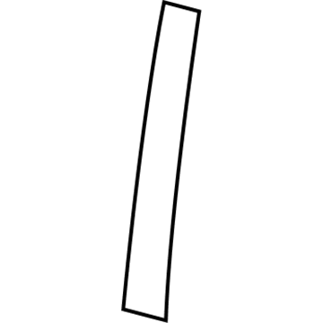 Mopar 4806146AB Applique, Front Passenger Side