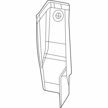 Mopar 68466580AB Filler Plate, Rear Passenger Side