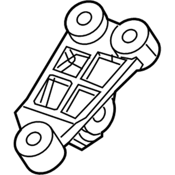 Dodge Hornet Engine Mount - 68253048AB