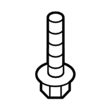 Dodge 6104392AA Transmission Mount Bolt