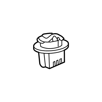 Ram 68226719AA Marker Lamp Bulb Socket