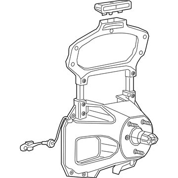 Jeep 68474050AD Spare Carrier