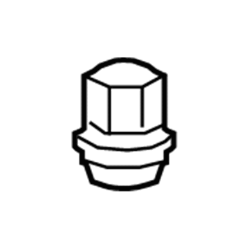 Jeep 6509422AA Wheel Nut