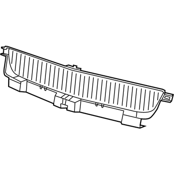 Mopar 68071981AA Lower Grille, Front