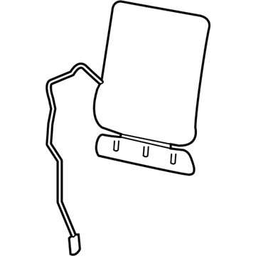 Jeep 68284405AA Pad - Seat Back