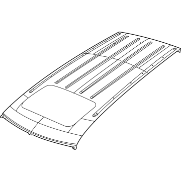 Jeep 68361194AA Roof Panel