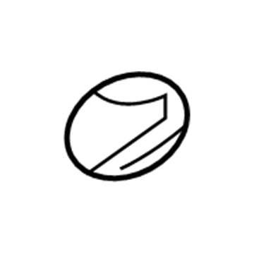 Mopar 55157115AA Decal, Front