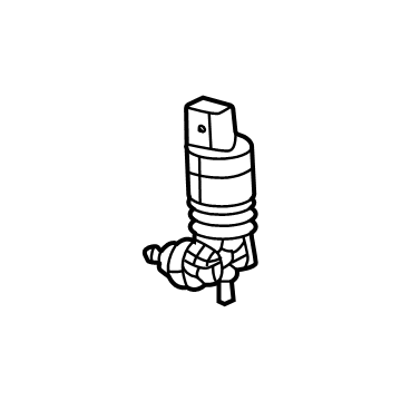 Jeep 68310928AA Washer Pump