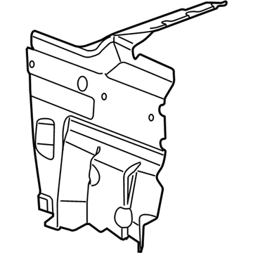 Mopar 68065531AF Closure Panel, Front