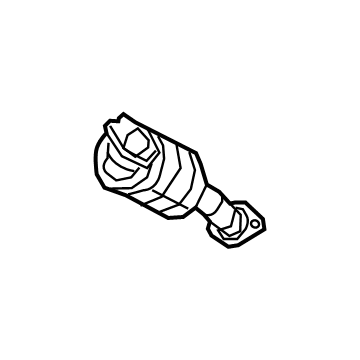 2020 Jeep Wrangler Catalytic Converter - 68252389AG