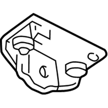 Mopar 4721062AA Stabilizer Bar Bracket, Rear