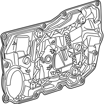 Mopar 68249034AA Carrier, Front Passenger Side