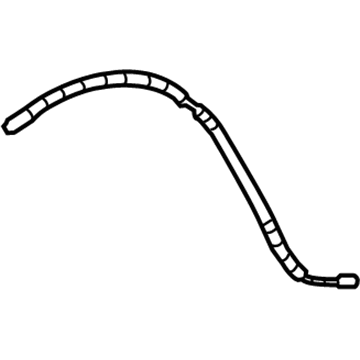 Mopar 68249057AA Release Cable, Front Inner