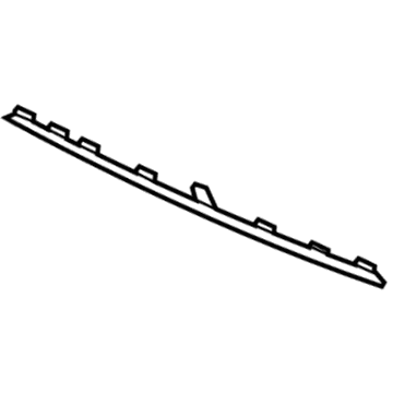 Mopar 68175228AC Molding, Rear Center