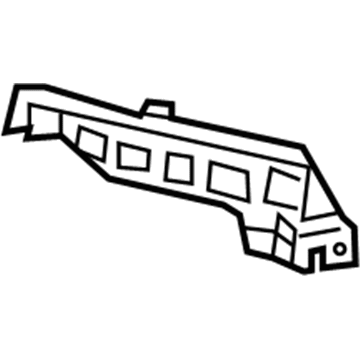 Mopar 68103184AF Outer Support, Rear Passenger Side