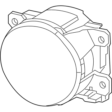 Mopar 68202187AA Fog Lamp, Front