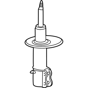 Mopar 4656697AF Strut, Front