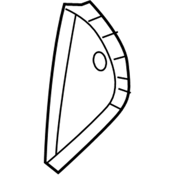 Mopar 5LA79DX9AB Side Cover, Driver Side