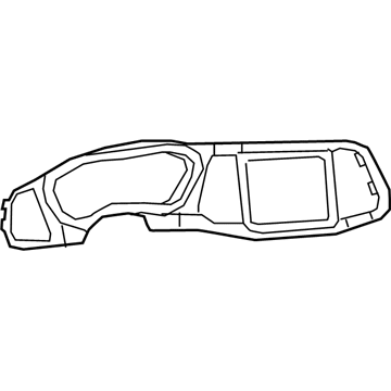 Mopar 5LE08AAAAE Center Bezel
