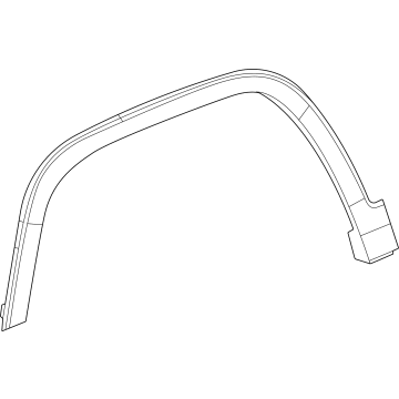 Jeep 6PZ81GXHAD Wheel Flare