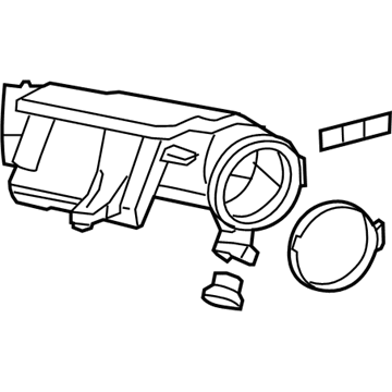 Mopar 68170195AA Resonator