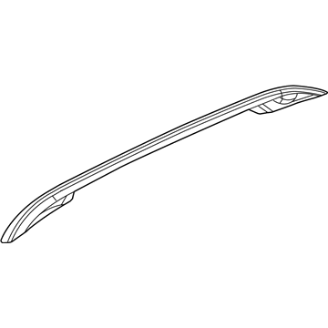 Mopar 68319344AB Roof Rack, Passenger Side
