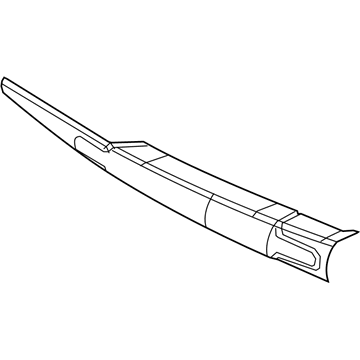 Mopar 68358389AA Wiper Arm, Rear