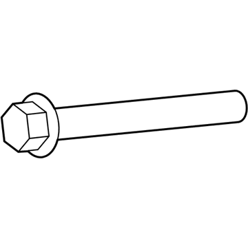 Jeep 6510027AA Starter Upper Bolt