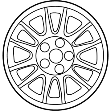 Chrysler Sebring Spare Wheel - MR641137