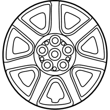 2004 Chrysler Sebring Wheel Cover - MR641143