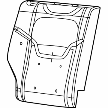 2023 Dodge Hornet Seat Cushion - 68612622AA