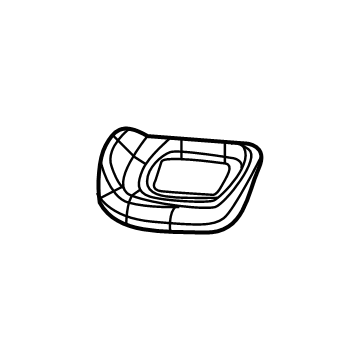 Dodge 68612637AA Bezel