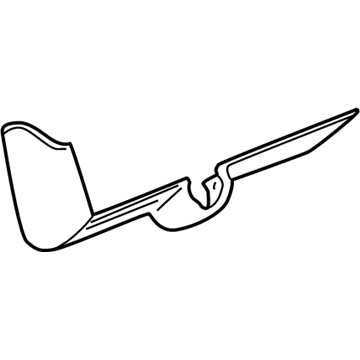 Mopar 5EN64RD5 Lower Trim Panel, Driver Side