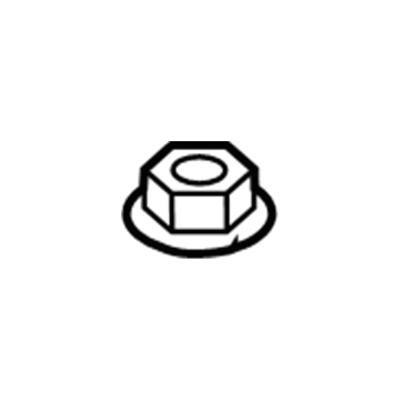 Chrysler 6508274AA Seat Track Nut