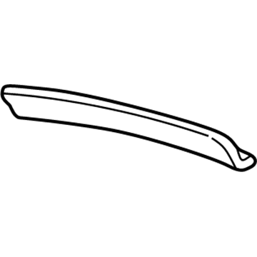 Mopar 5GV60RC3AA Header Trim, Gray
