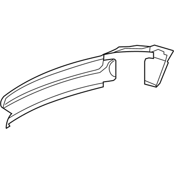 Mopar 55077337AD Air Deflector, Front