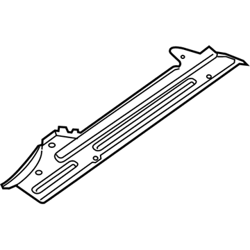 Mopar 68458482AA Floor Extension, Rear