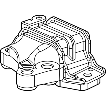 Jeep Transmission Mount - 68253037AD