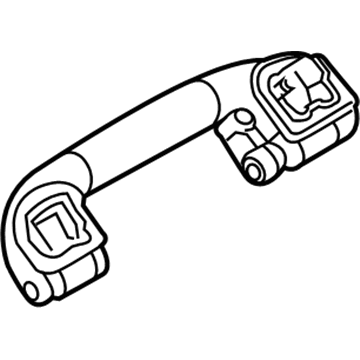 Mopar 6QK60LXHAA Handle Grab Rear, Driver Side