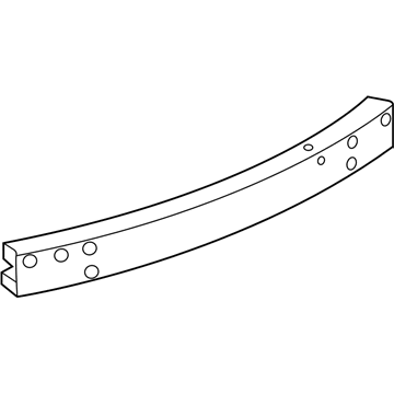Mopar 4389689AD Impact Bar, Rear